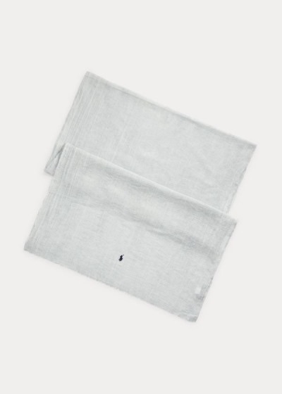 Men's Polo Ralph Lauren Crinkled Cotton Scarf | 265708SUA